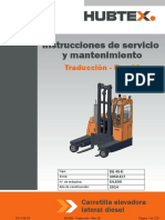 Rev00 - Instrucciones de Servicio y Mantenimiento PDF