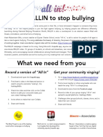 #ALLIN To Stop Bullying PDF
