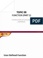 09 - Function (Part 2) PDF