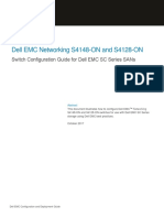 Dell EMC Networking S4148 On S4128 On SC Series (SCG3704)