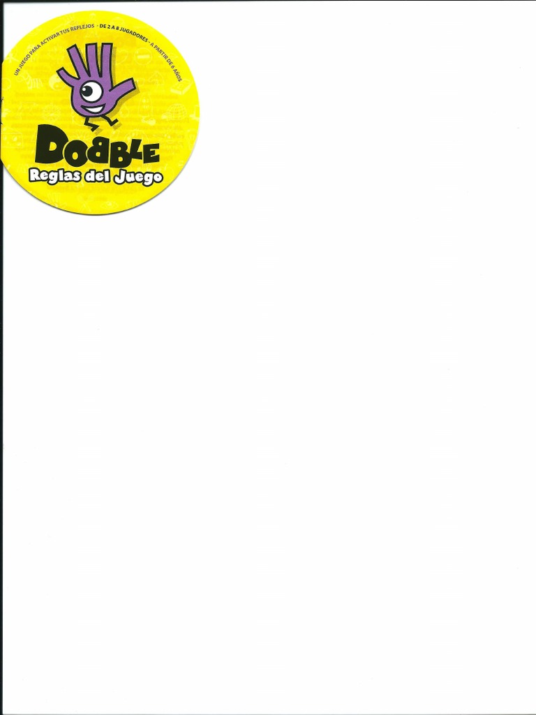 Instrucciones Dobble PDF | PDF