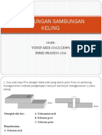 PERHITUNGAN SAMBUNGAN KELING