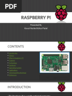 Raspberry Pi: Keval Naileshbhai Patel