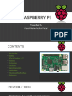 Raspberry Pi: Keval Naileshbhai Patel