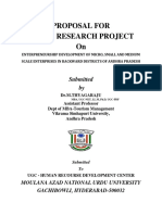Proposal For Minor Research Project On: Submitted by