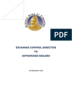 Exchange Control Directive RU 28 of 2019