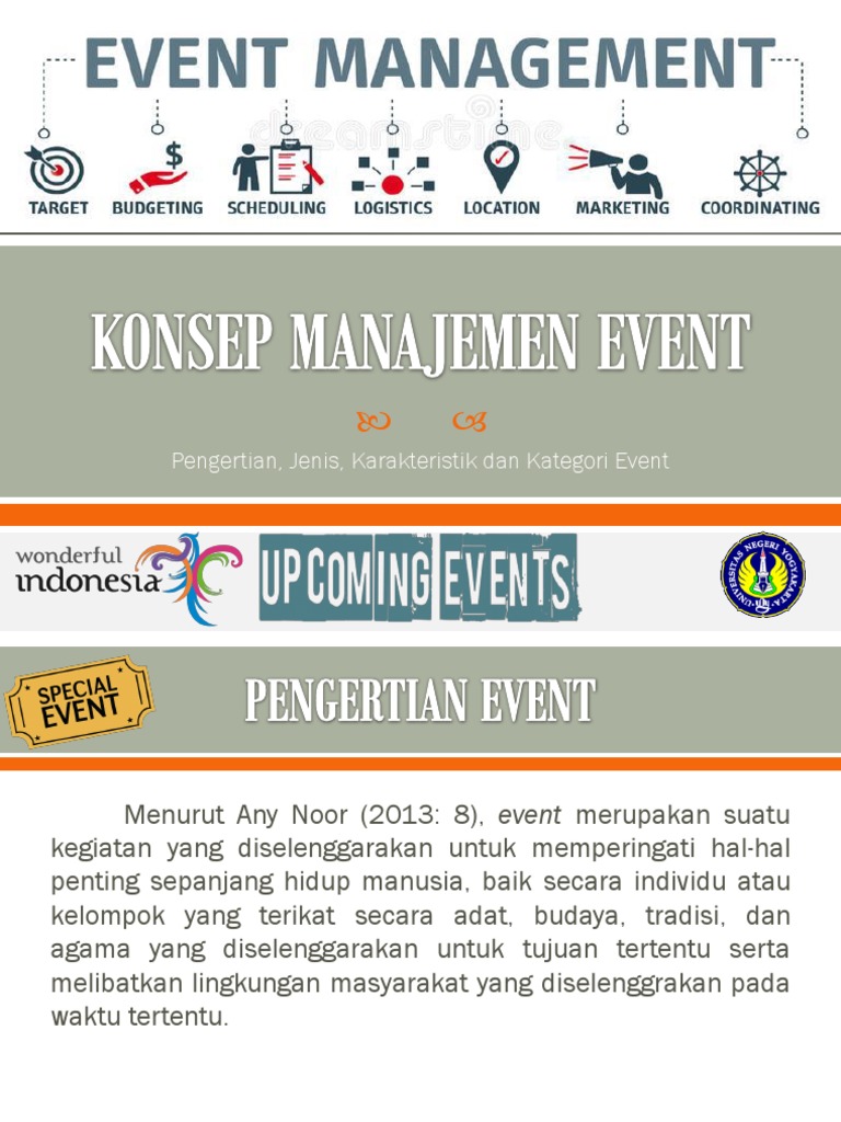 Konsep dan Jenis Event dalam Manajemen | PDF | Politik | Ilmu Sosial
