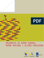 Bs-Smjernice Za Voćne Sokove Voćne Nektare I Slične Proizvode PDF