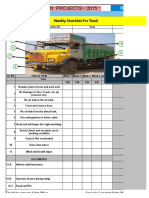 4. Weekly Checklist Truck vehicle-1.xlsx