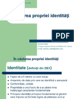 In Cautarea Propriei Identitati-proiect lectie.pps
