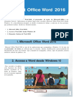 UND 01 Microsoft Office Word 2016