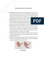 Laporan Pendahuluan Apendisitis