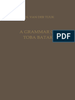 A Grammar of Toba Batak PDF