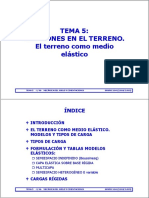 Tema 5 - MSC - Tensiones en El Terreno - S.elast PDF