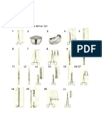 Surgical Instruments Basic Minor Set