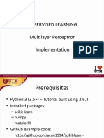 Scikit MLP Classification