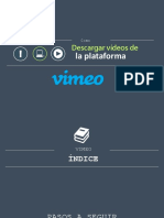 Cómo descargar de Vimeo