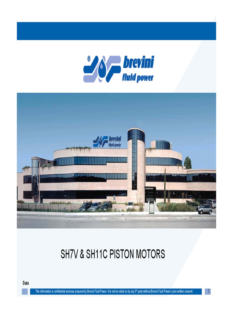 SH7V-SH11C - Piston Motors-2 PDF | PDF | Piston | Bearing (Mechanical)