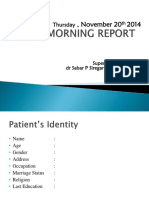 Template Morning Report FK UGM