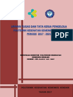 Uraian Tugas Dan Tata Kerja Pengelola Poltekkes Kemenkes Kendari 1 PDF