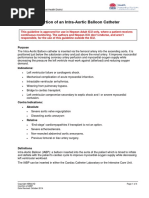 Post-PCI Sheath Removal Protocol Guide | PDF | Percutaneous Coronary ...
