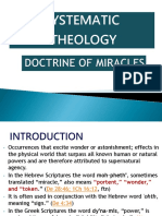 Doctrine of Miracles1