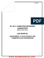 Computer Networks Manual