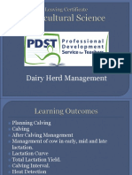 3 - Dairy Herd Management