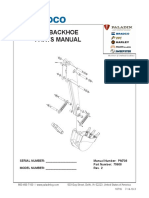 485 Backhoe Parts Manual