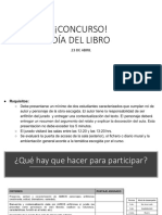 Preparación de Concurso Para El Día Del Libro