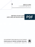 SPLN 57-4 1994 Meter Statik Ac Untuk Energi Aktip (Klas 1 & PDF
