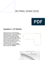 CVG 3120 Solution Final Exam 2016