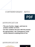 Contemporary Arts