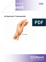 Patient Leaflet DeQuervains PDF