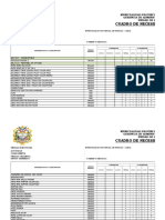 Cuadro de Necesidades 2019