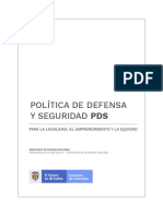 2018-12-13 Política - MDN - Política de Defensa y Seguridad PDF