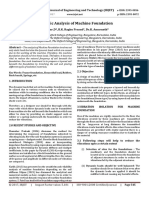 Dynamic Analysis of Machine Foundation PDF