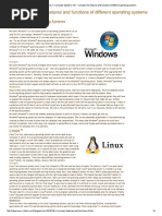 Feaures of Windows Operating Systems