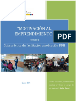 Guía Práctica de Facilitación-Módulo 1 - Motivación Al Emprendimiento