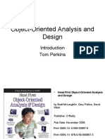 Head First Object-Oriented Analysis and Design Introduction