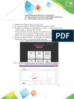 Instructivo Para Uso de Padlet