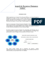 Sistema Integral de Recursos Humanos 2