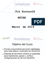 Intermedio Redes 2019 Dia 1 - Mikrotik