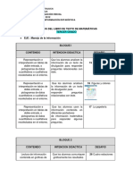 Análisis Del Libro de Texto de Matemáticas