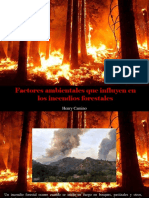 Henry Camino - Factores Ambientales Que Influyen en Los Incendios Forestales