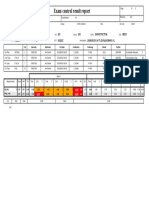 Exam Control Result Report: Michelin