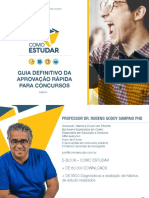 COMO ESTUDAR - PROF. RUBENS SAMPAIO - Guia Definitivo Da Aprovacao Rapida Em Concursos Publicos