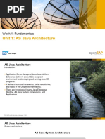 SAP Netweaver 7.5 AS JAVA Architecture