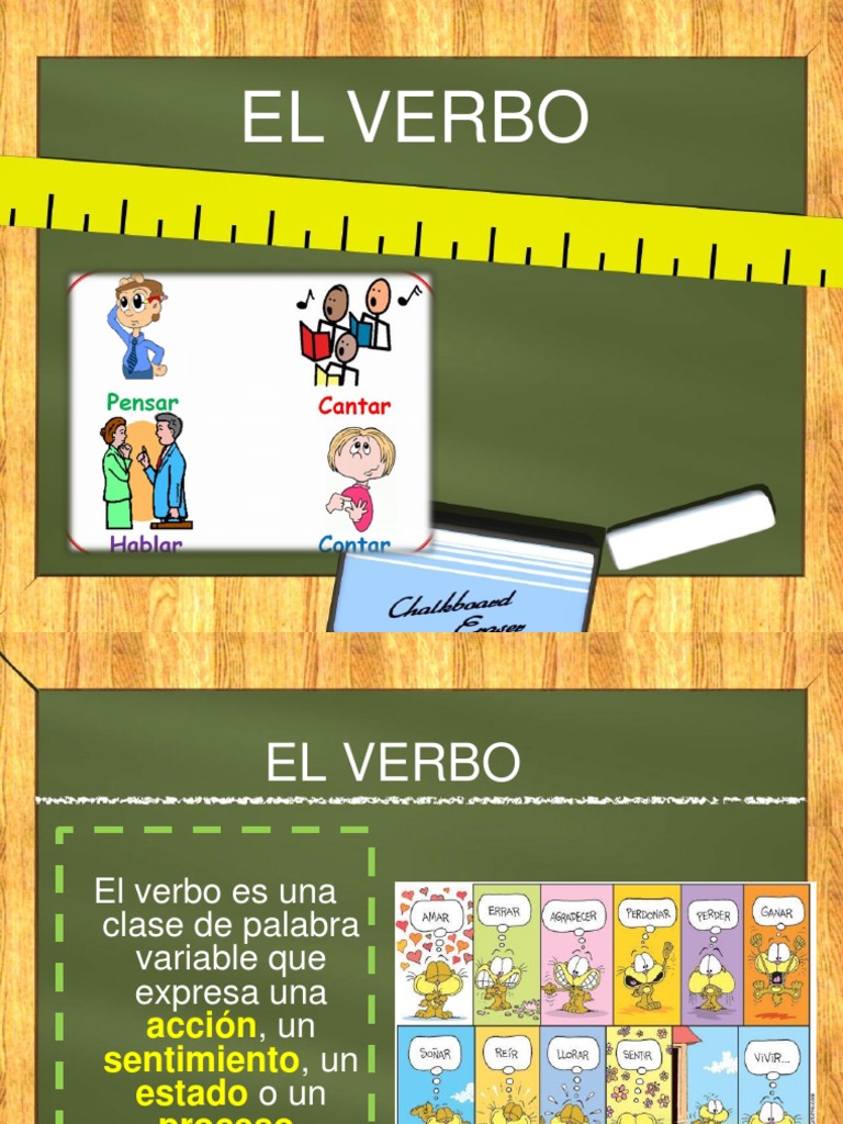 El Verbo | PDF | Verbo | Conjugación gramatical