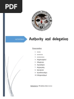 Delegation and Authority PDF